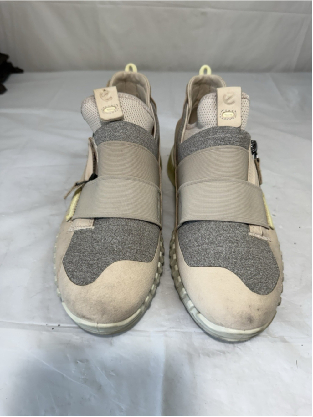 Ecco Sneakers S.T. 1 sneaker side zip Taupe Beige White Size size 37 us size 7